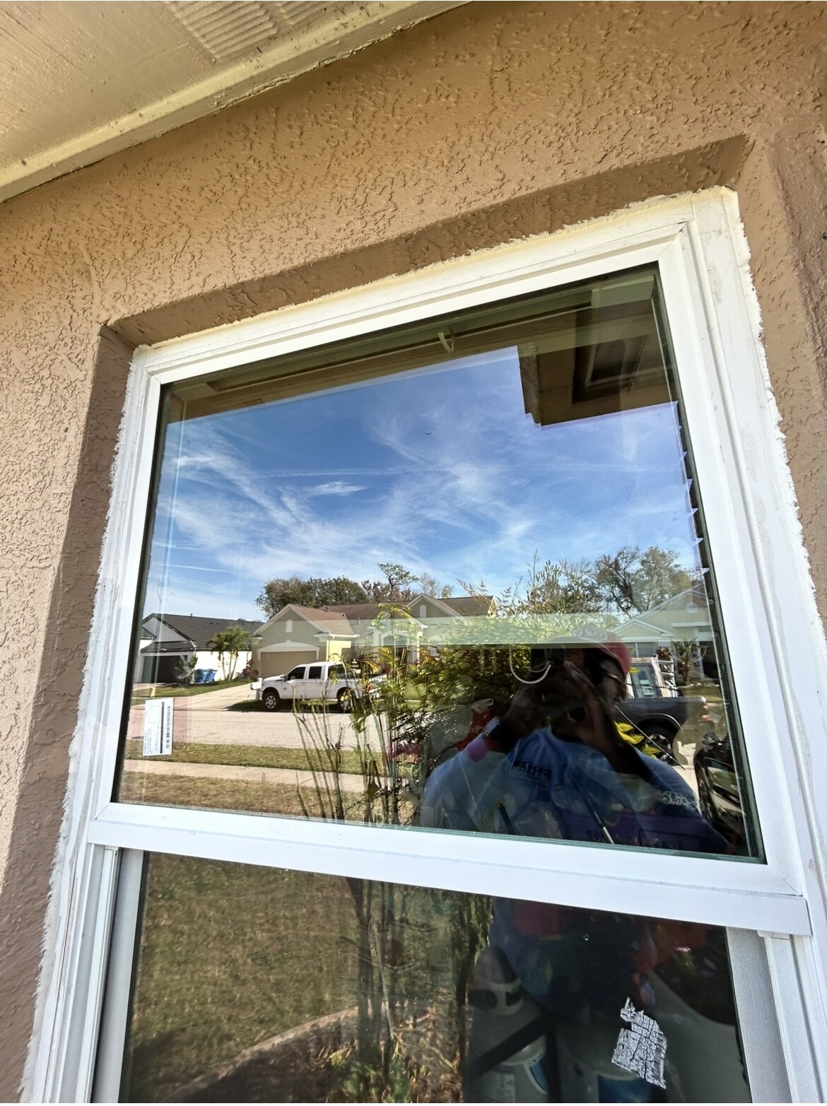 Completed residential window glass replacement by LSF Partners